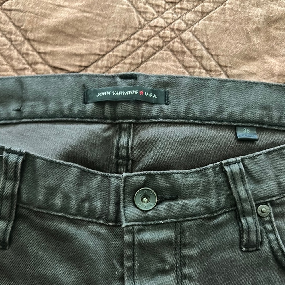 John Varvatos burgundy Denim Pants